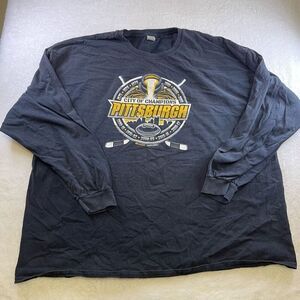 4XL Pittsburgh City of Champions Long Sleeve T Shirt Smack Apparel